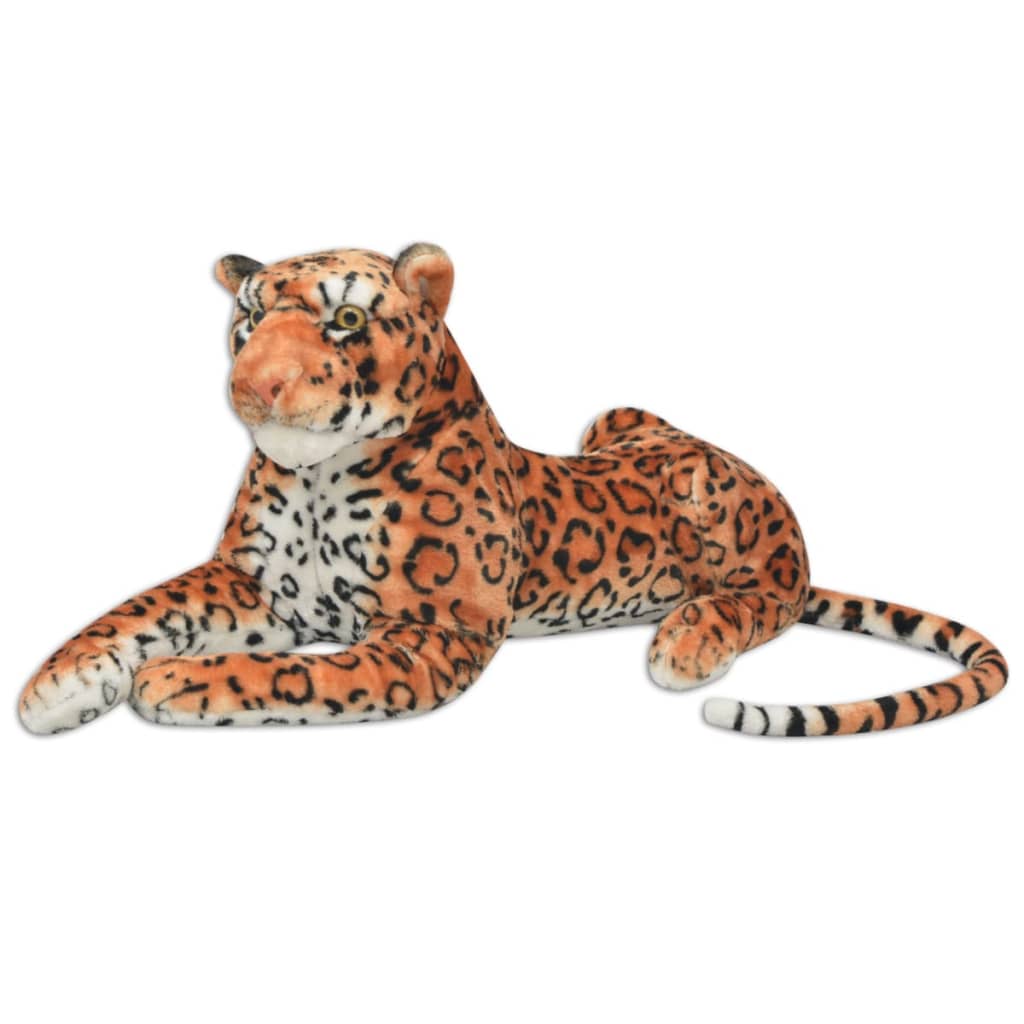 Tiger Kuscheltier Plüsch Braun XXL