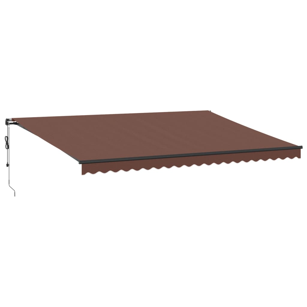 Markise Automatisch Einziehbar 350x250 cm Creme