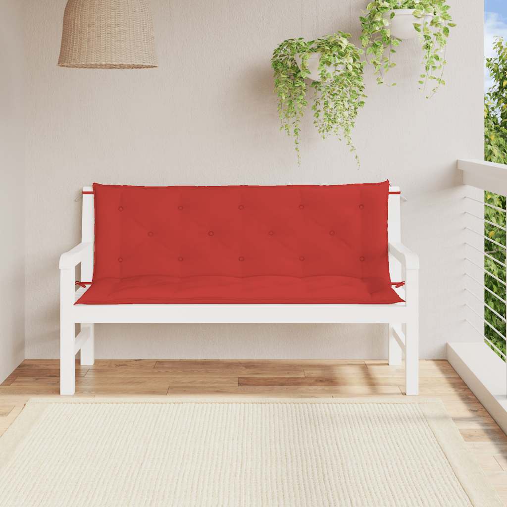 Gartenbank-Auflage Anthrazit 100x(50+50)x7 cm Oxford-Gewebe