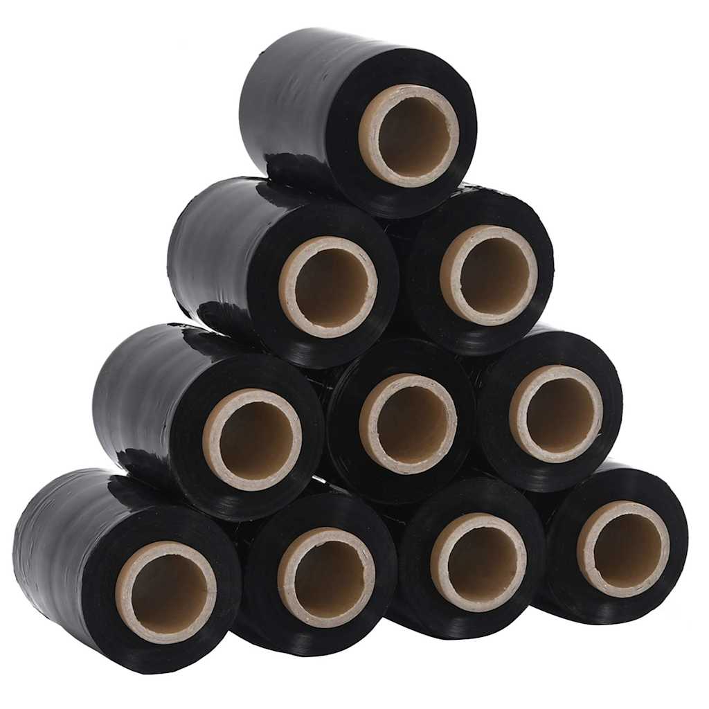 Stretchfolie mit Griff 10 Stk. Transparent 23 μm 50 cm x 150 m