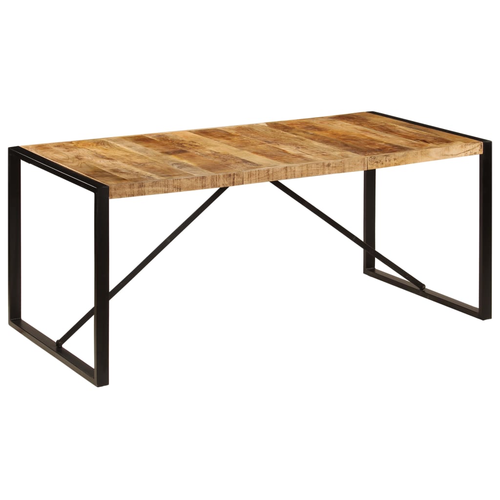 Esstisch 220x100x75 cm Massivholz Akazie