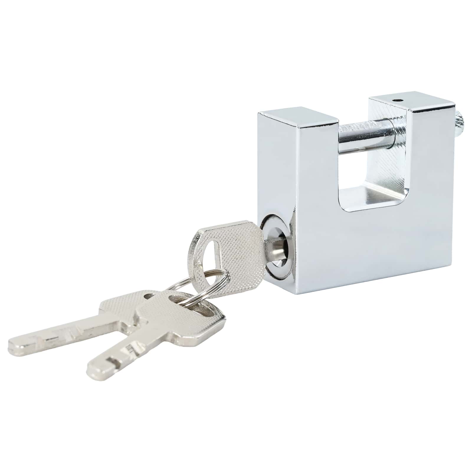 Vorhängeschloss 2 pcs Silber Stahl