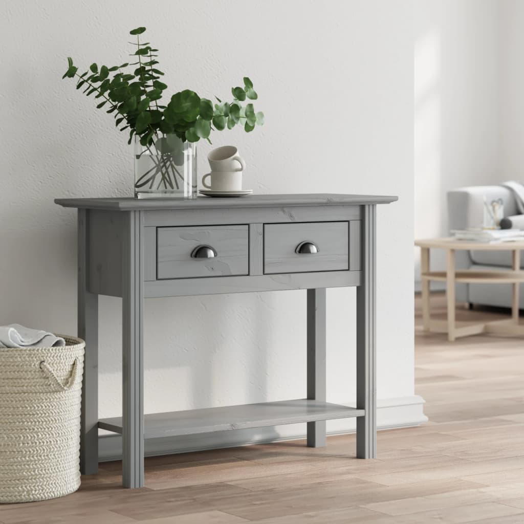 Konsolentisch BODO Honigbraun 91 x 34,7 x 74 cm Holzwerkstoff