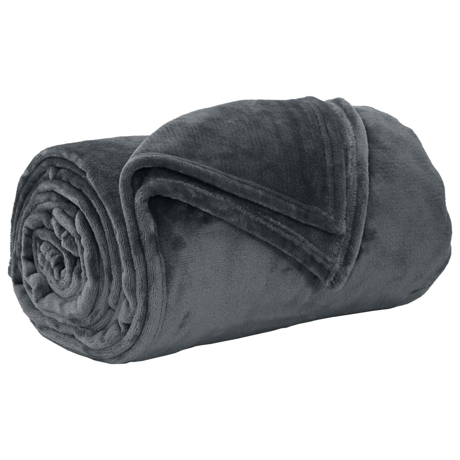 Überwurfdecke Beige 130 x 150 cm Fleece