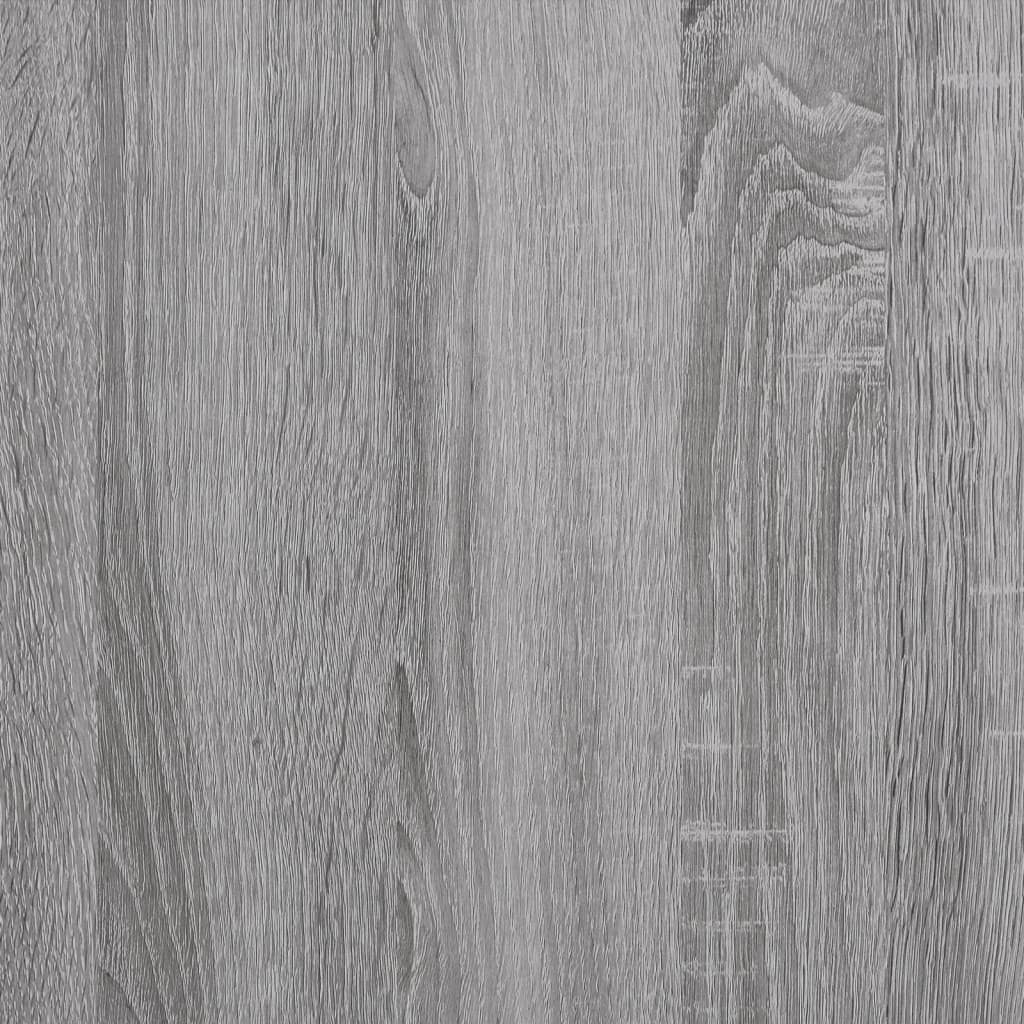 Beistelltisch Schwarz 55x38x45 cm Holzwerkstoff