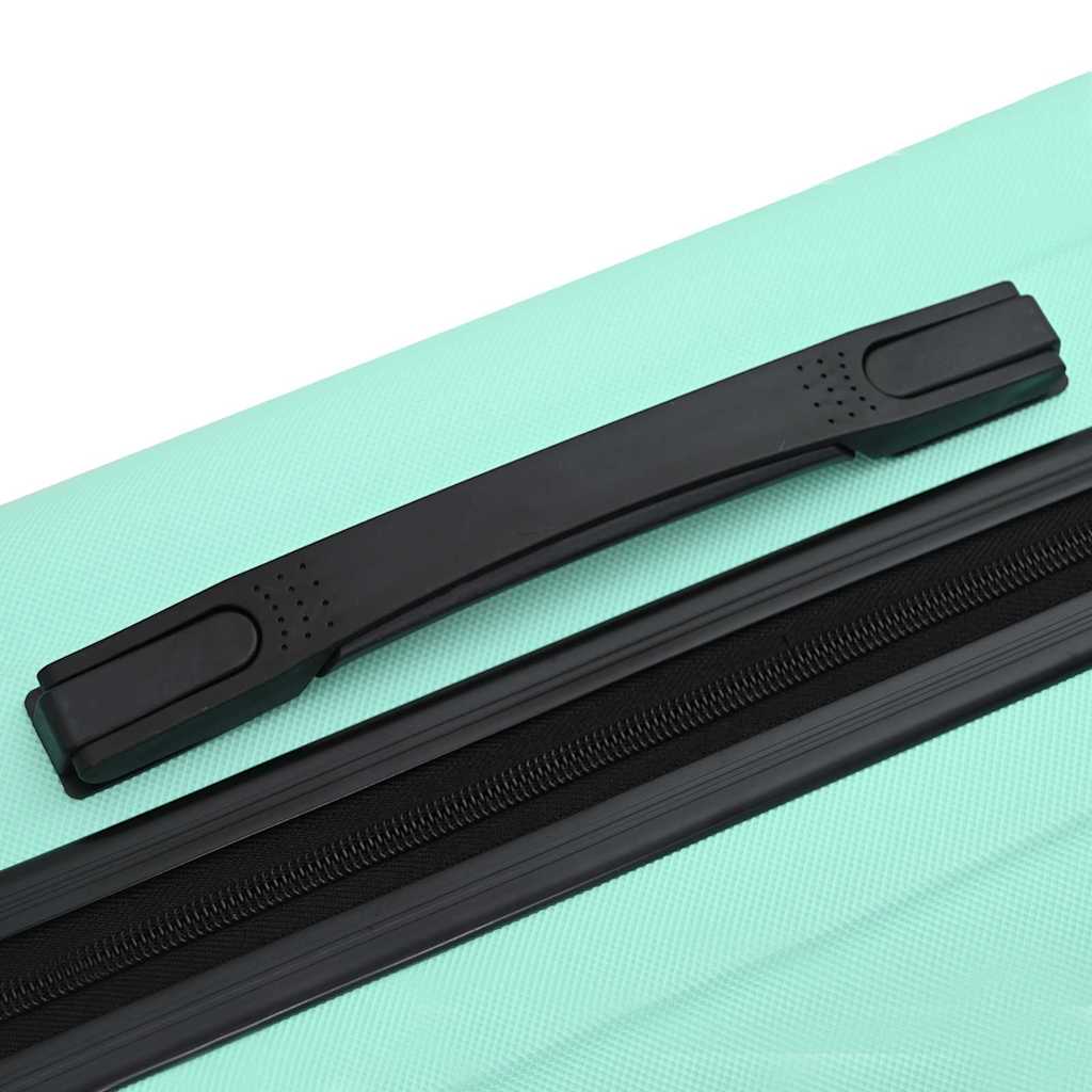 Koffer mit Schloss 3 pcs Schwarz 50 x 31 x 78 cm ABS Kunststoff