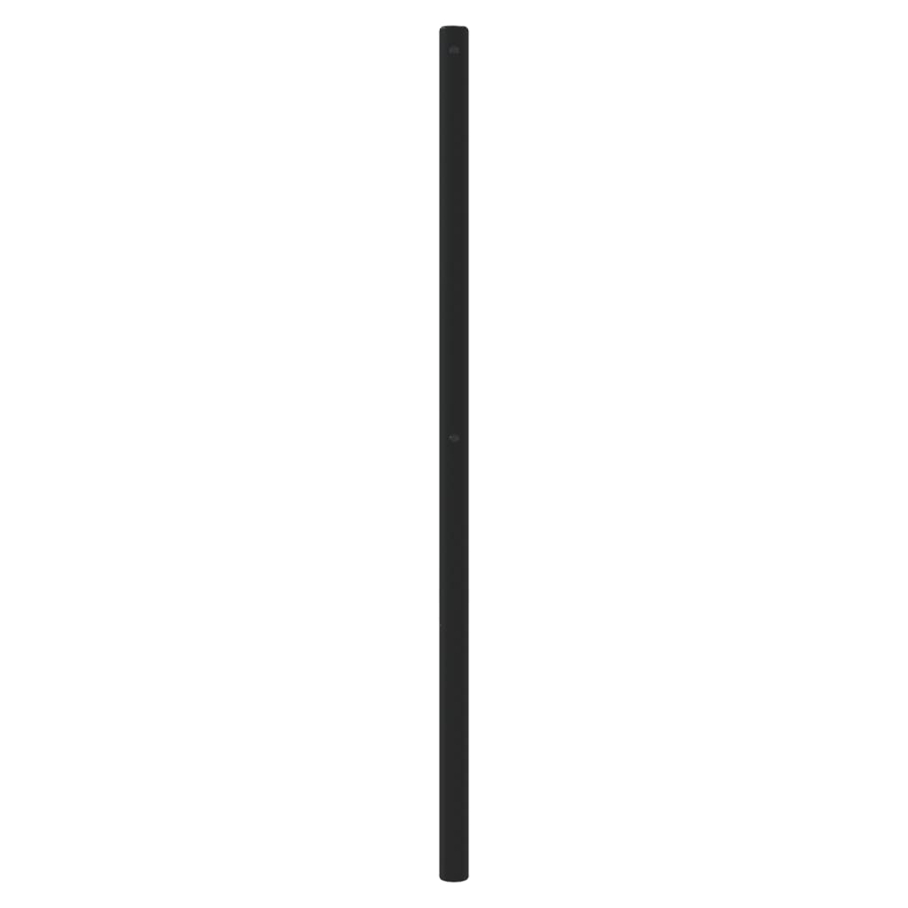 Ersatz-Kopfteil Metall Schwarz 80 cm