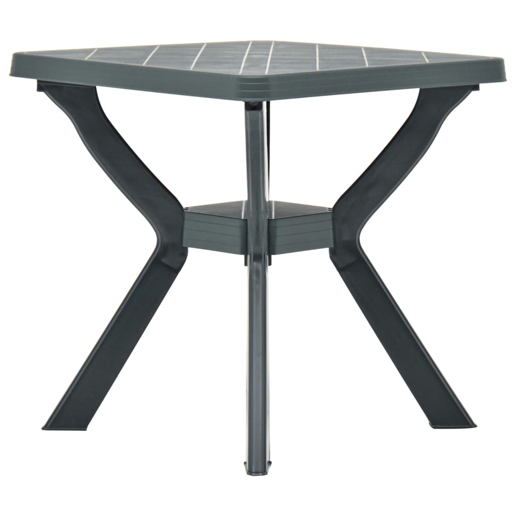 Bistrotisch Weiß 70x70x72 cm Kunststoff