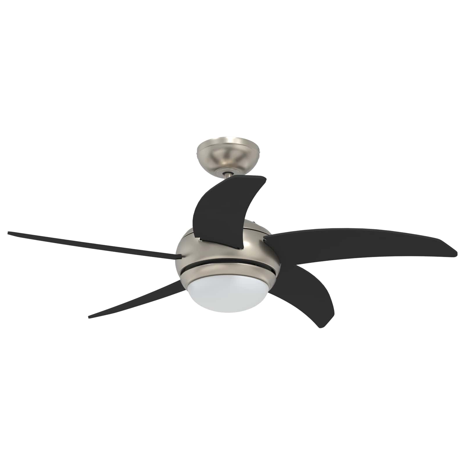 Deckenventilator mit Licht und Fernbedienung Ø 130 cm Weiß