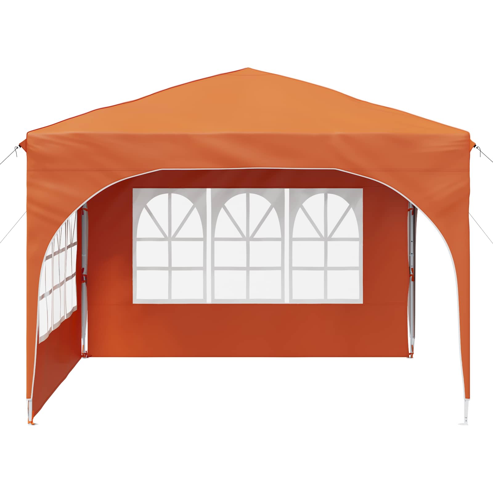 Pop-up Partyzelt 290 x 290 x 245 cm Creme