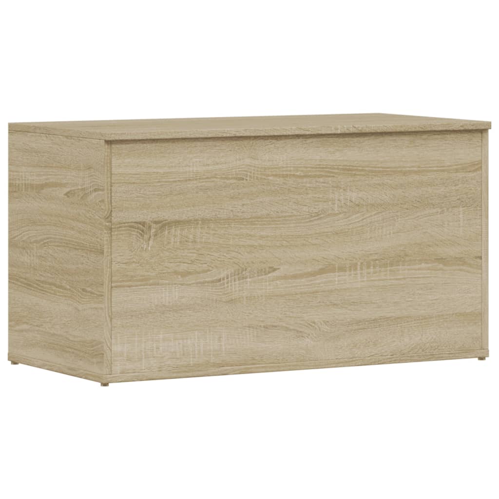 Aufbewahrungstruhe Weiß 84x42x46 cm Holzwerkstoff
