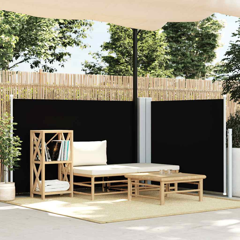 Ausziehbare Seitenmarkise 160×600 cm Braun
