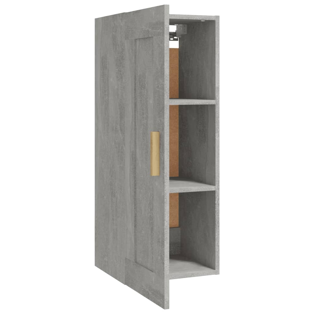 Wandschrank Weiß 35x34x90 cm Holzwerkstoff