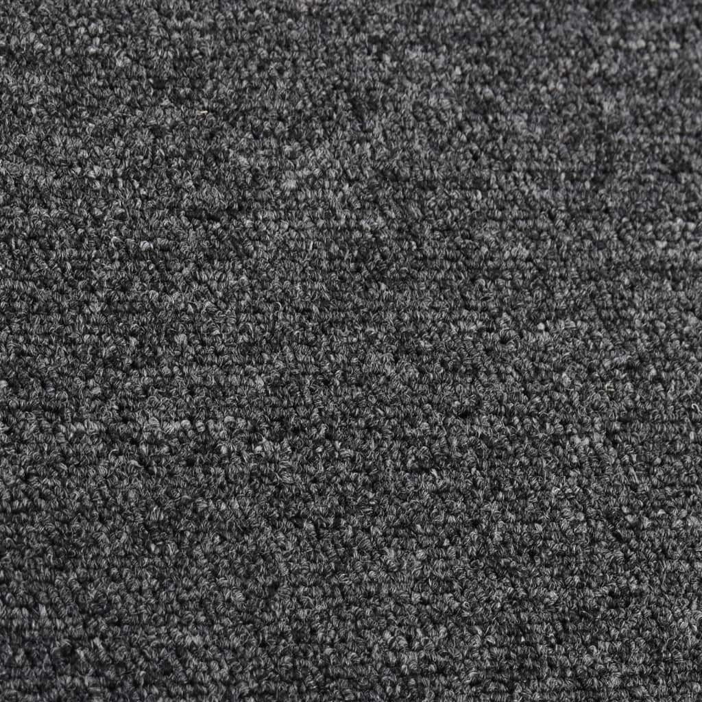 Teppichläufer Anthrazit 80 x 500 cm 100% Polypropylen