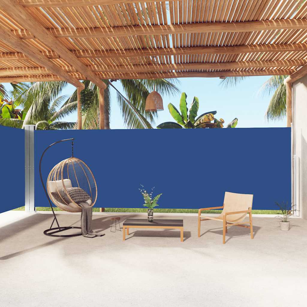 Ausziehbare Seitenmarkise 160×600 cm Braun