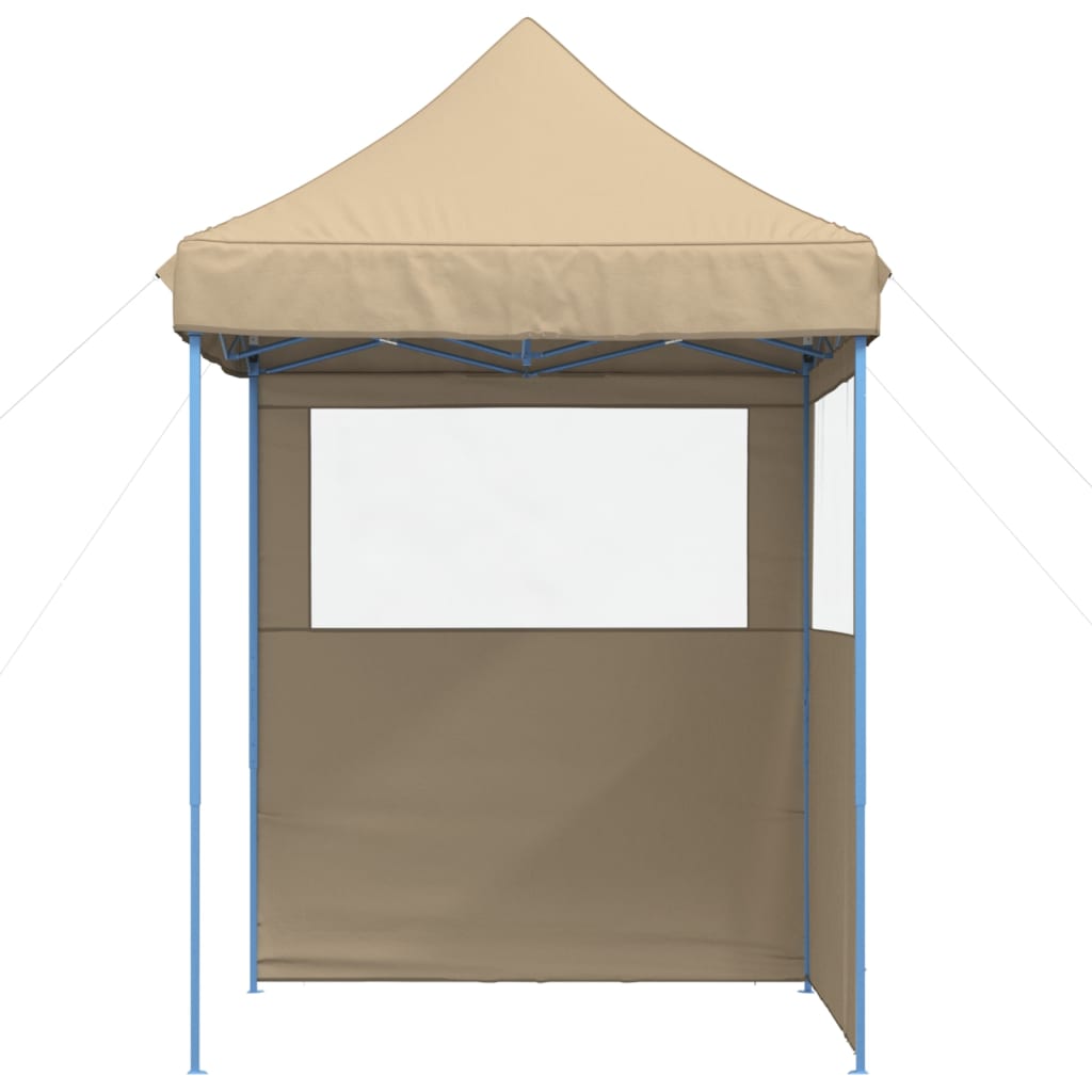 Partyzelt Faltbar Pop-Up Schwarz 200x200x306 cm