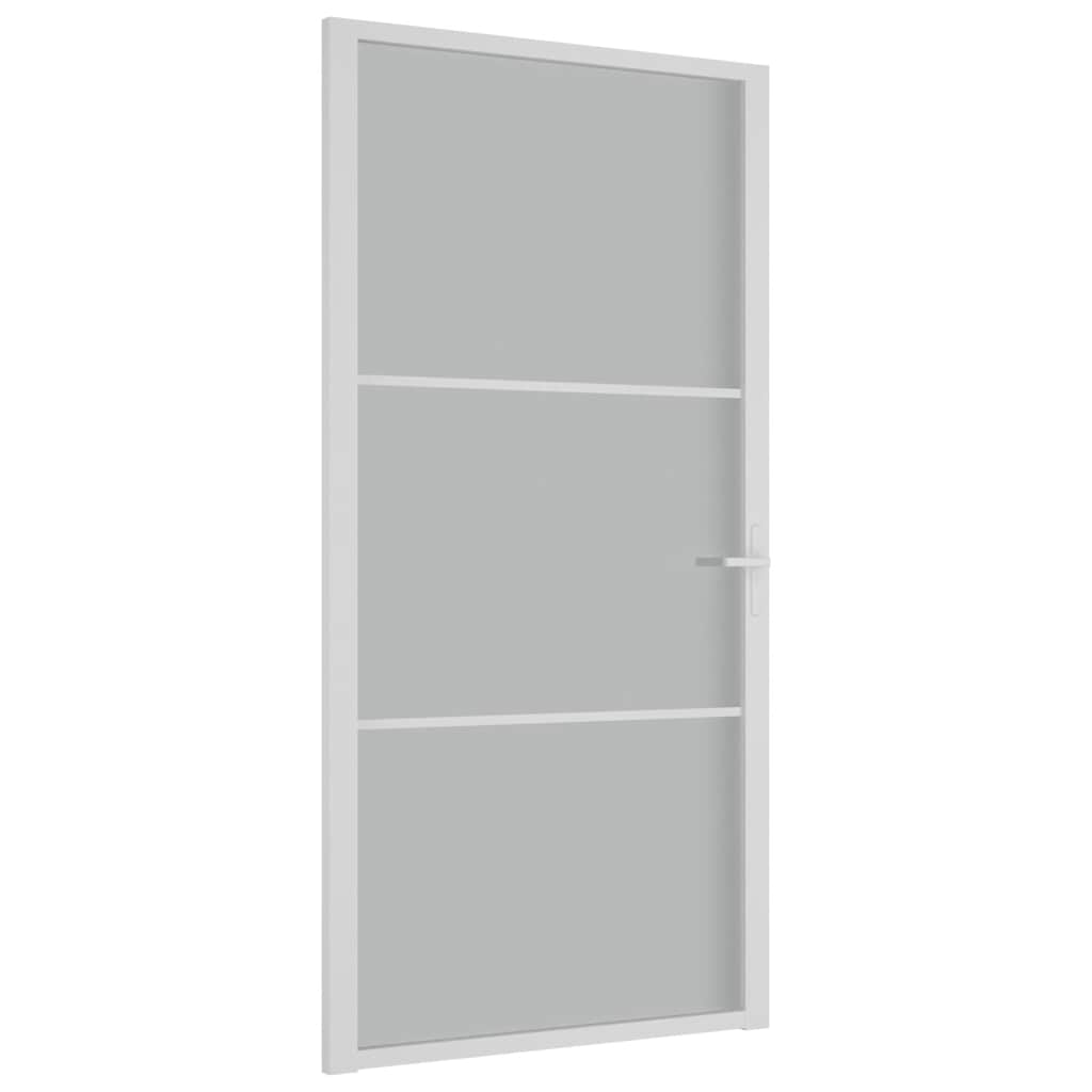 Innentür ESG Glas und Aluminium 76x201,5 cm Schwarz