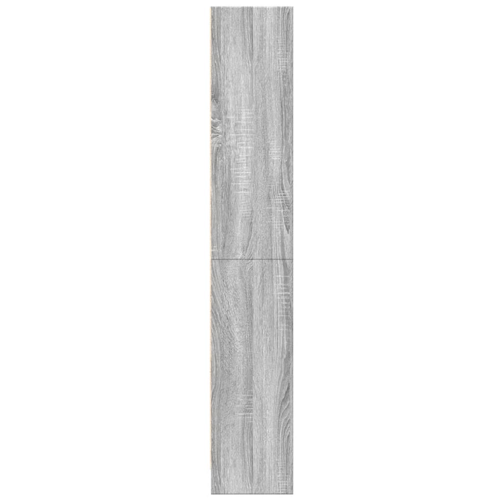 Bücherregal Weiß 40x24x75 cm Holzwerkstoff