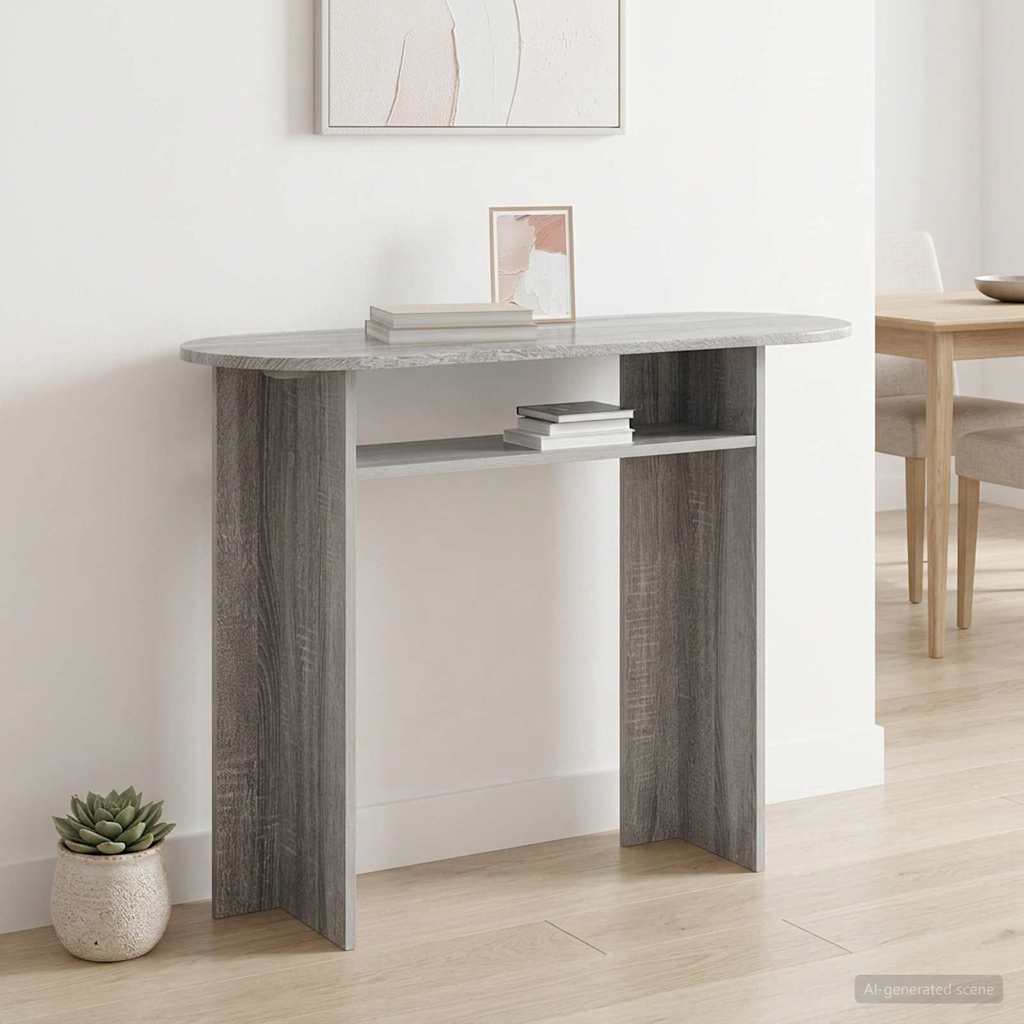 Konsolentisch Weiß 100 x 39,5 x 75 cm Holzwerkstoff