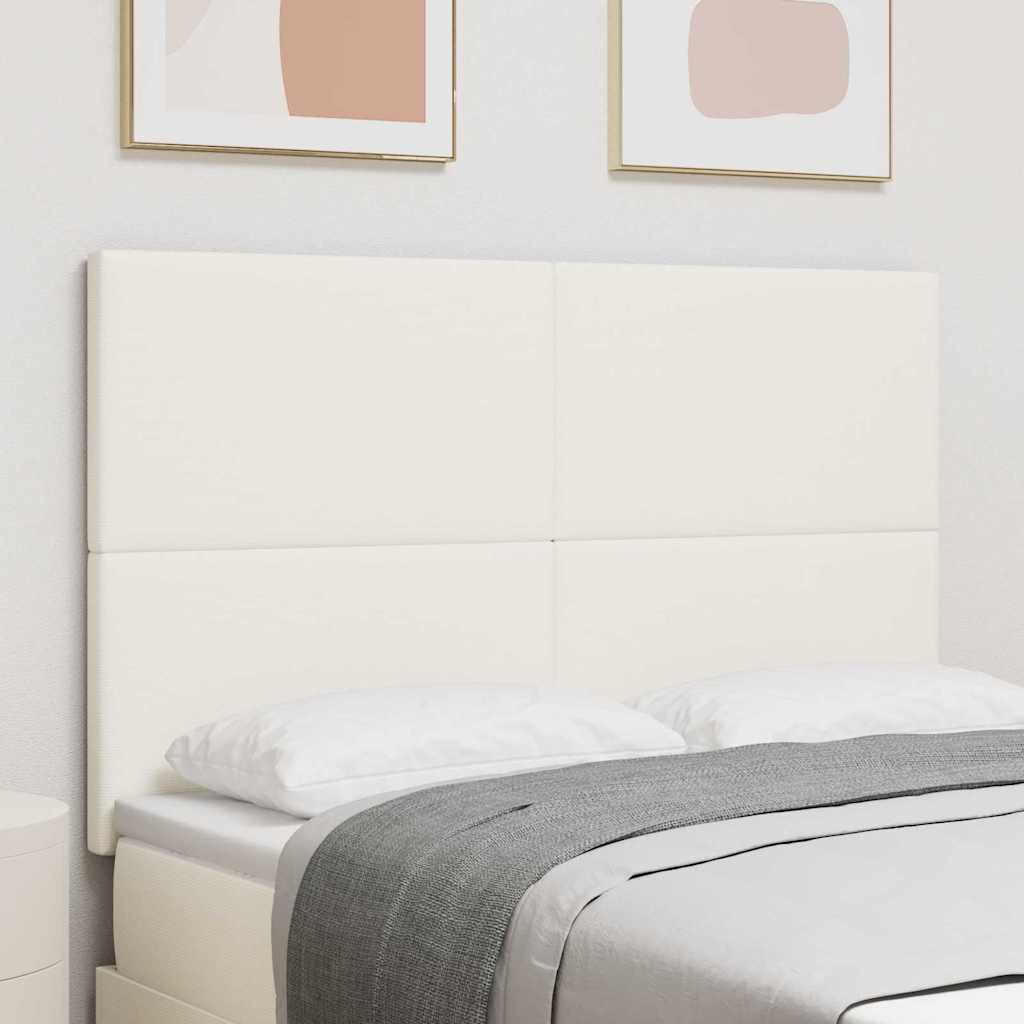 Kopfteil Hellgrau 80 cm Cordstoff