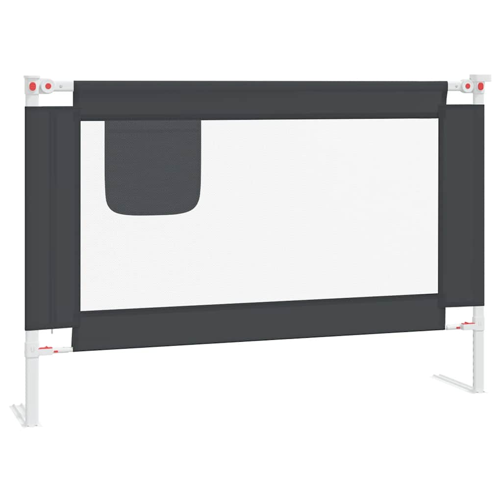 Kleinkind-Bettschutzgitter Grün 90x25 cm Stoff