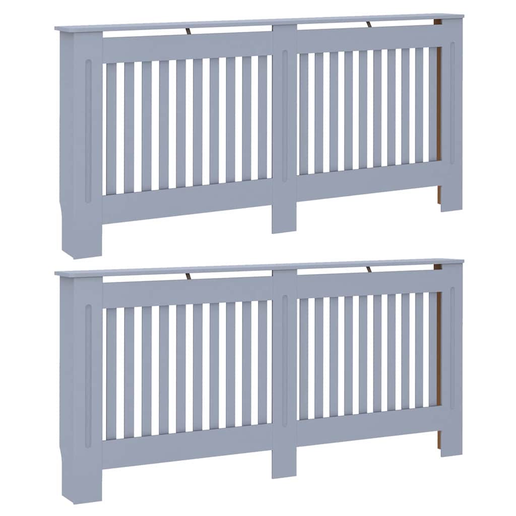 Holzwerkstoff Heizkörper-Abdeckung Heizkörperverkleidung 112 cm, weiß