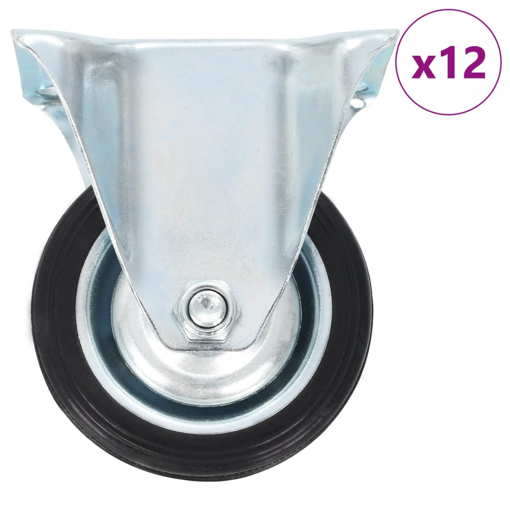 Bockrollen 4 Stk. 75 mm