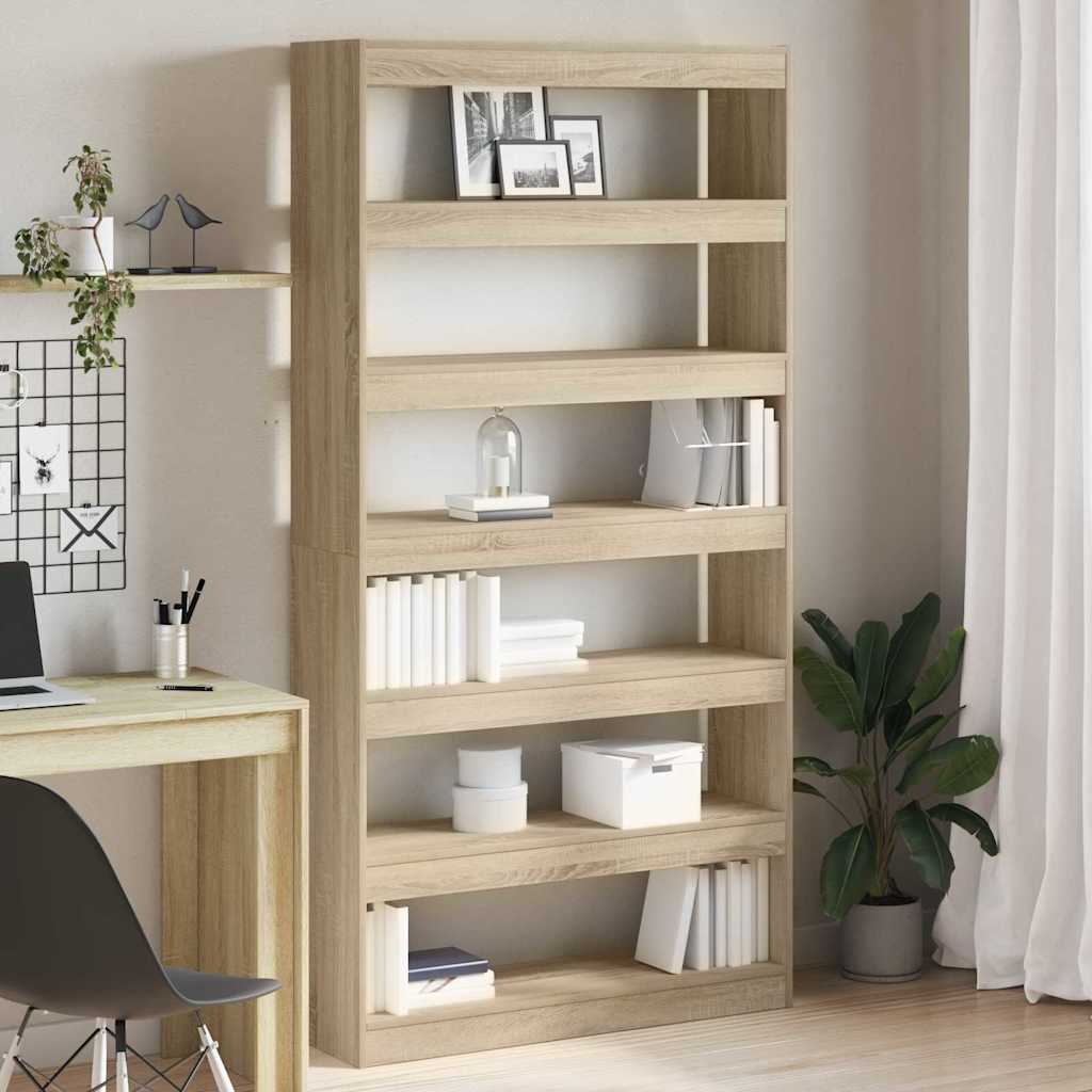 Bücherregal Weiß 100 x 30 x 198 cm Holzwerkstoff
