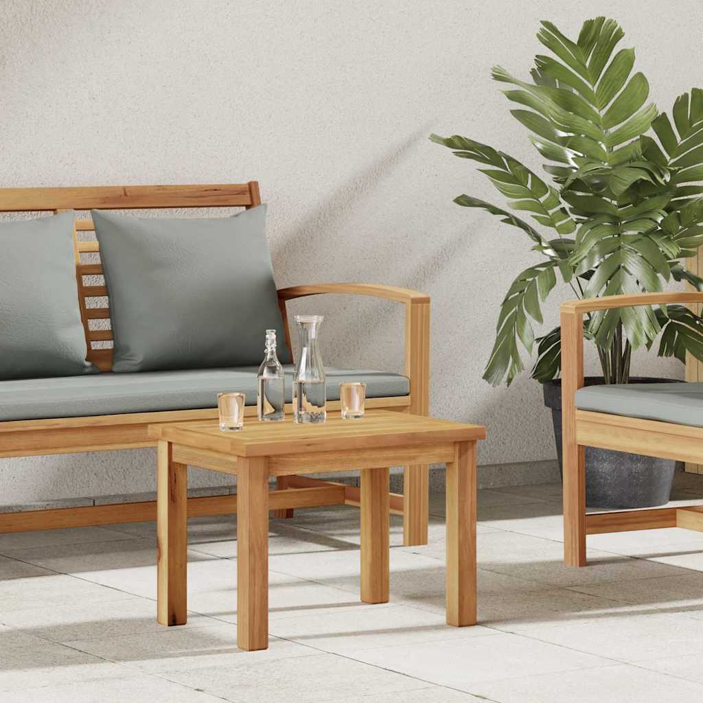Couchtisch Braun 45 x 45 x 36 cm Massivholz Teak