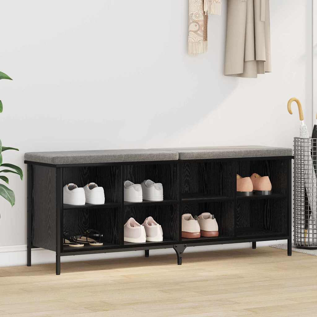 Schuhregal Schwarz 38x35x50 cm Holzwerkstoff