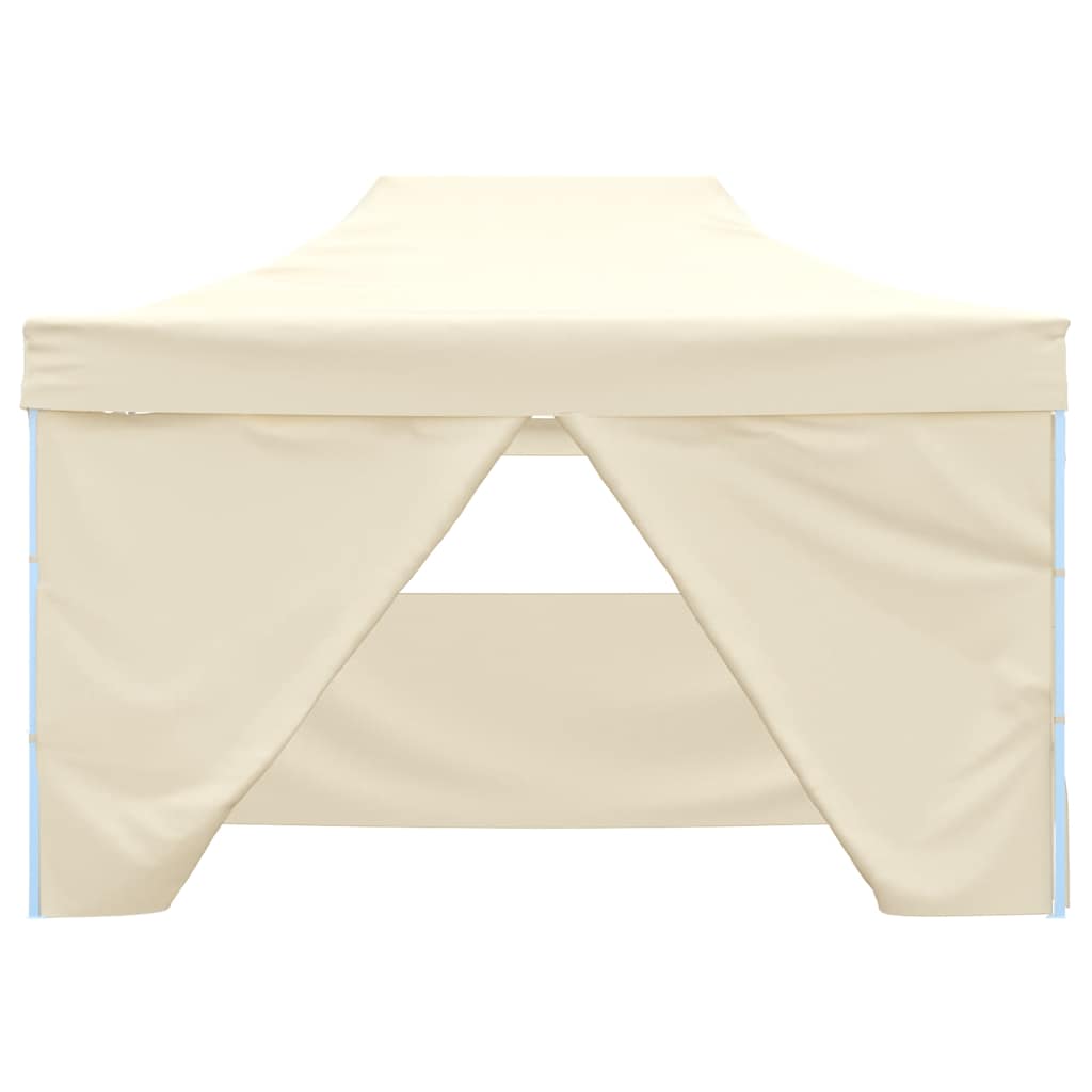 Faltzelt Pop-Up mit 4 Seitenteilen 3x4,5 m Blau