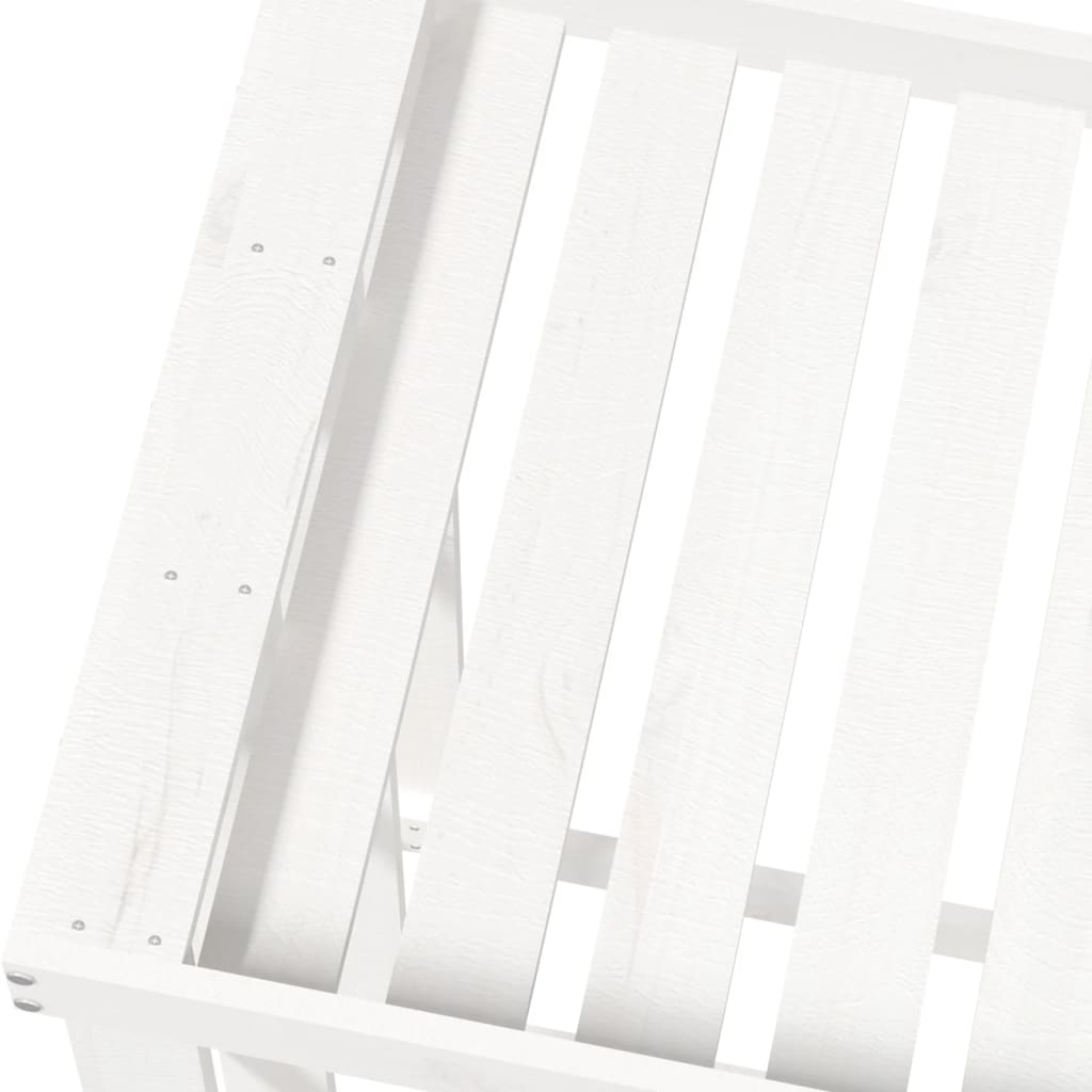 Outdoor-Kaminholzregal 108x52x106 cm Massivholz Kiefer