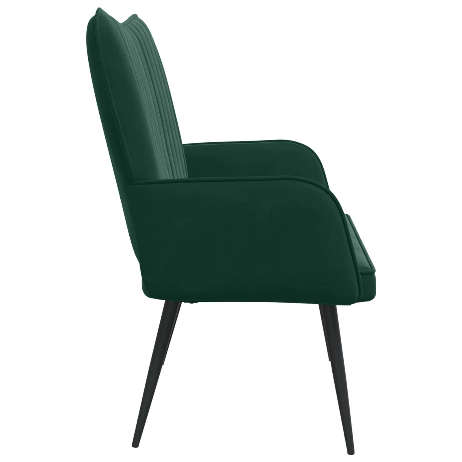 2-Sitzer Sofa Hellgrau 115 x 61 x 87 cm Samt (V)