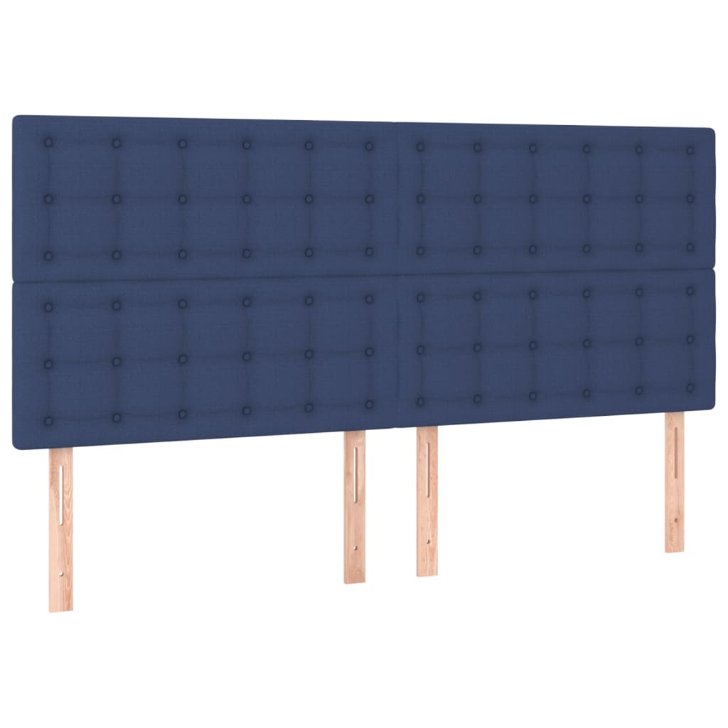Kopfteil Hellgrau 80x5x118/128 cm Stoff