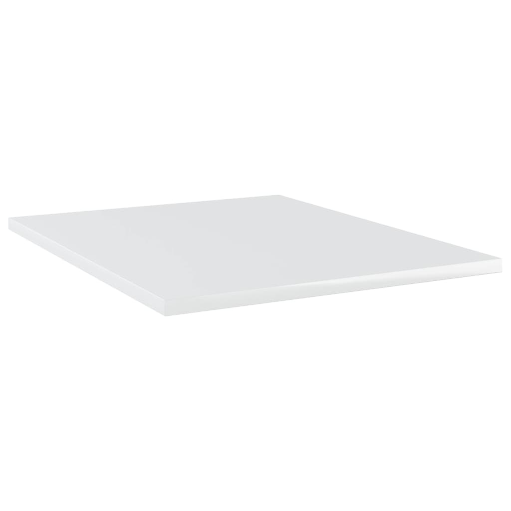 Bücherregal-Bretter 4 Stk. Weiß 40x10x1,5 cm Holzwerkstoff