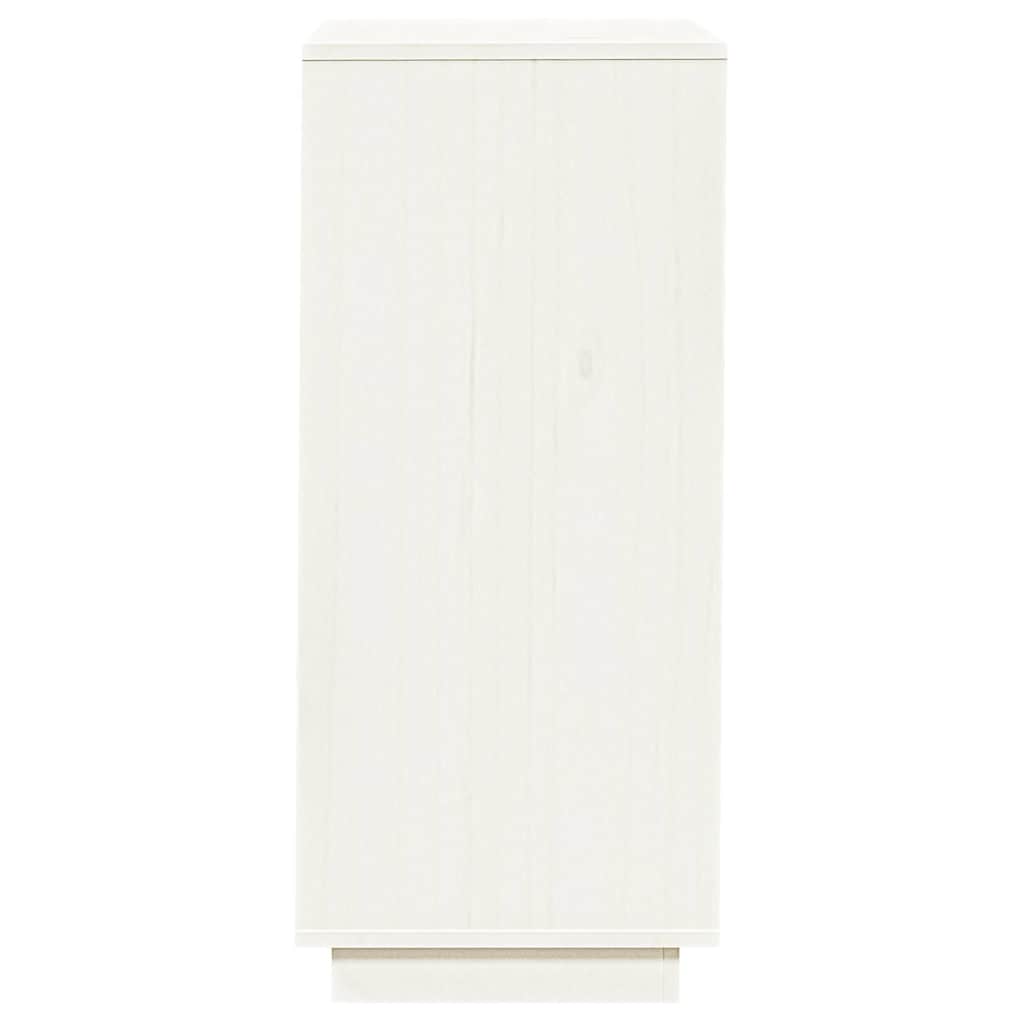 Schuhschrank 35x35x80 cm Massivholz Kiefer