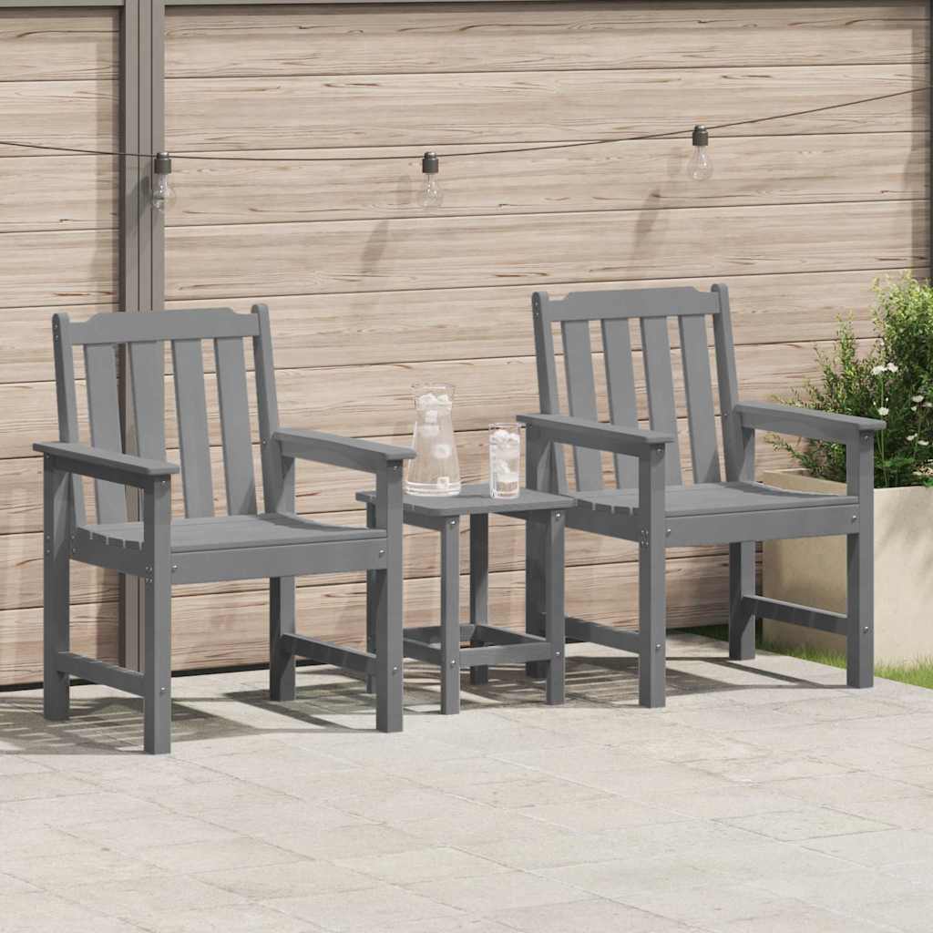 Gartenbank Weiß 120 x 59 x 88 cm HDPE