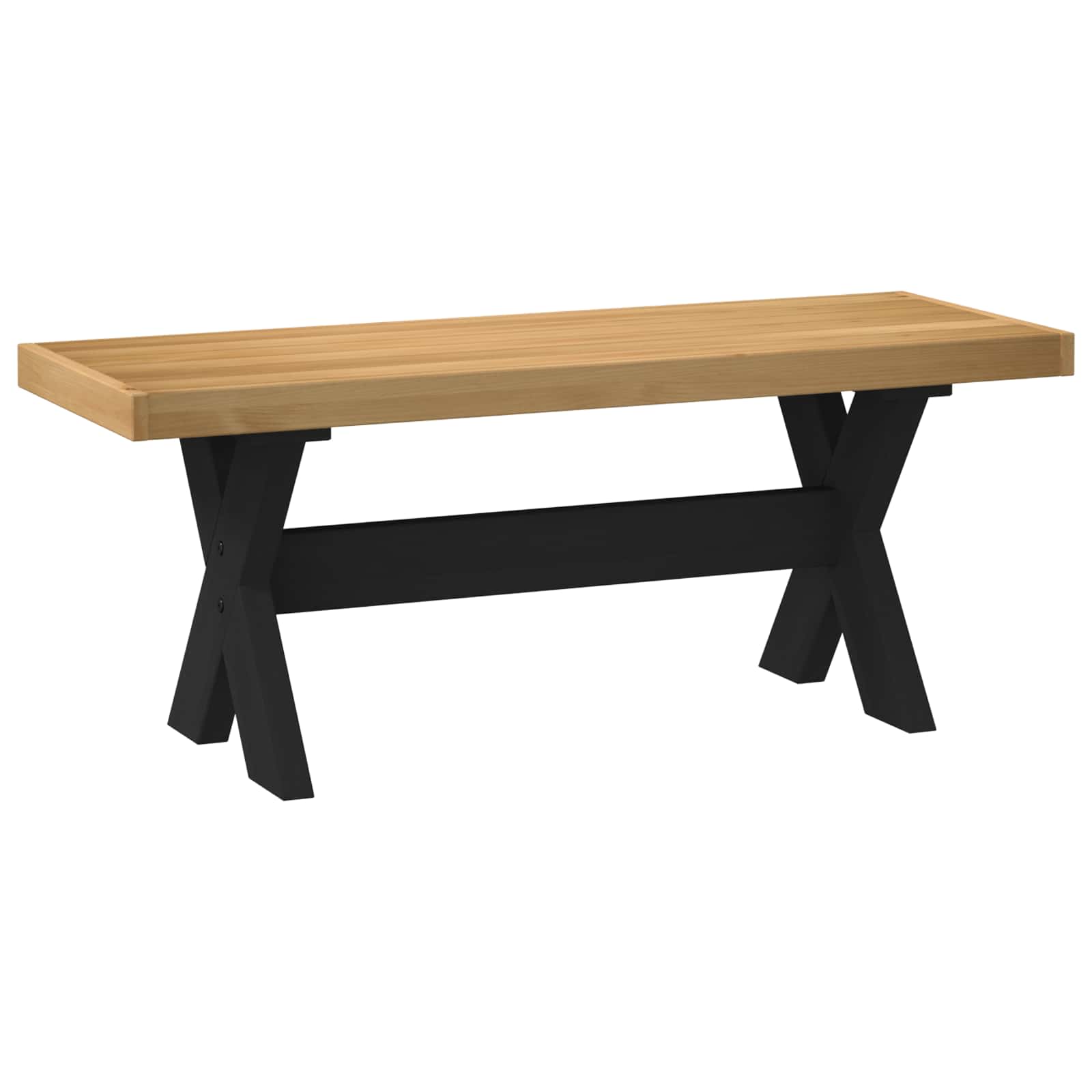 Esstischbank NOAIN 180 x 41 x 45 cm Massives Kiefernholz