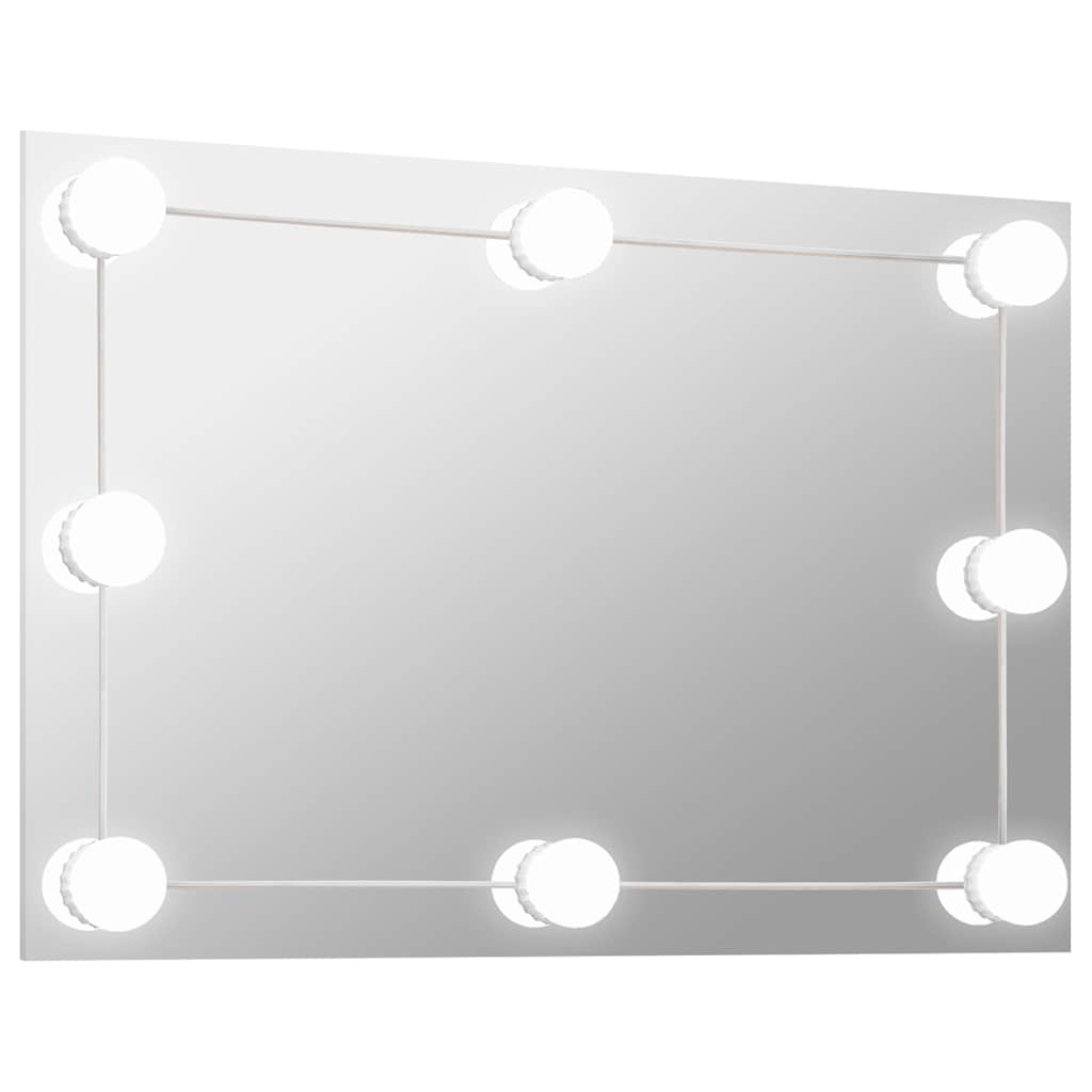 Wandspiegel 40 x 40 cm Quadratisch Glas