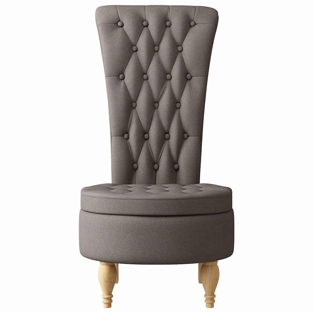 Schlafsessel Hellgrau 56,5 x 70 x 110 cm Stoff