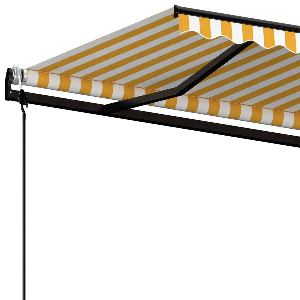 Markise Automatisch Einziehbar 350x250 cm Creme
