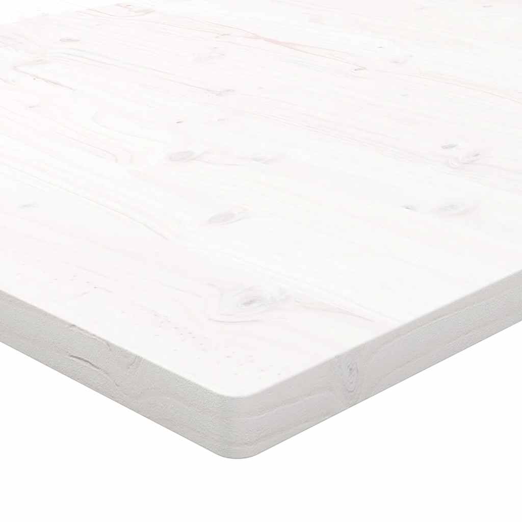 Schreibtischplatte 80x40x2,5 cm Massivholz Kiefer