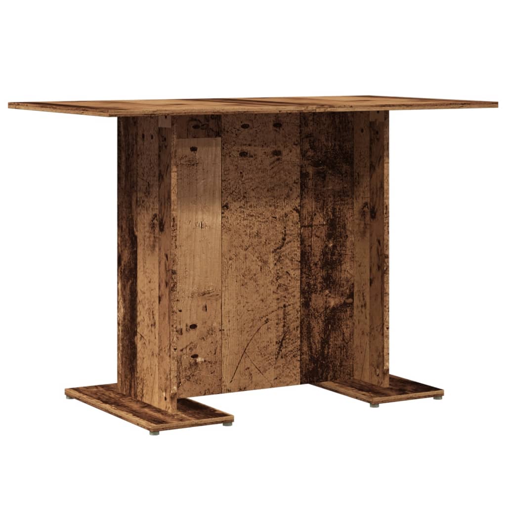 Esstisch Weiß 110x60x75 cm Holzwerkstoff