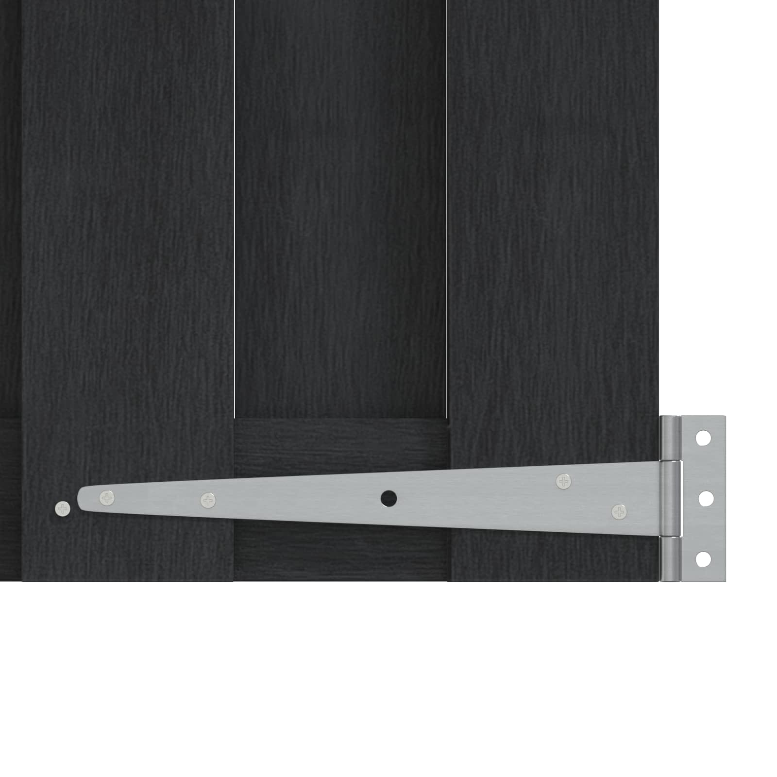 Gartentor WPC 100x112 cm Grau