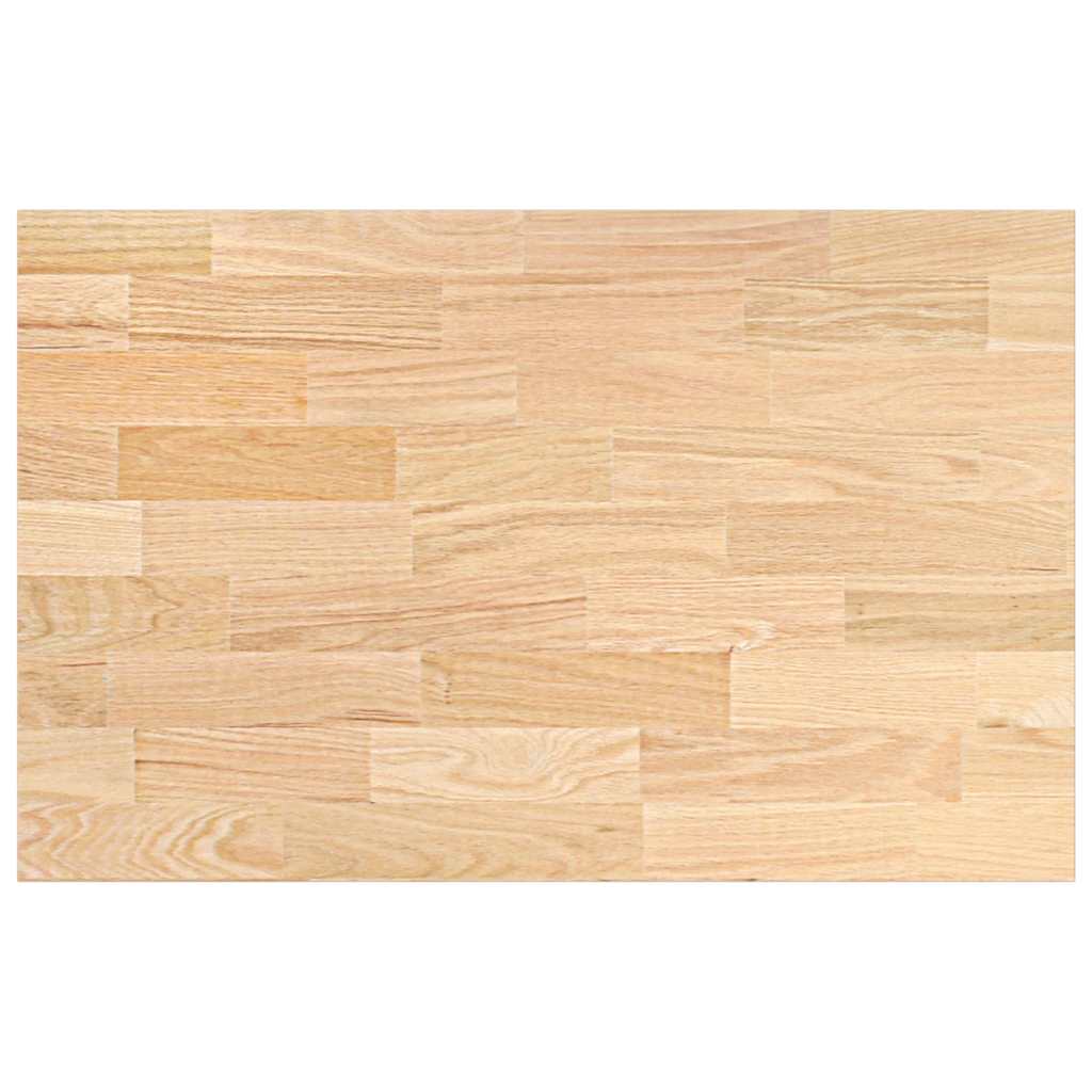 Küchenarbeitsplatte 40x63,5x2,7 cm Massivholz Eiche Rechteckig