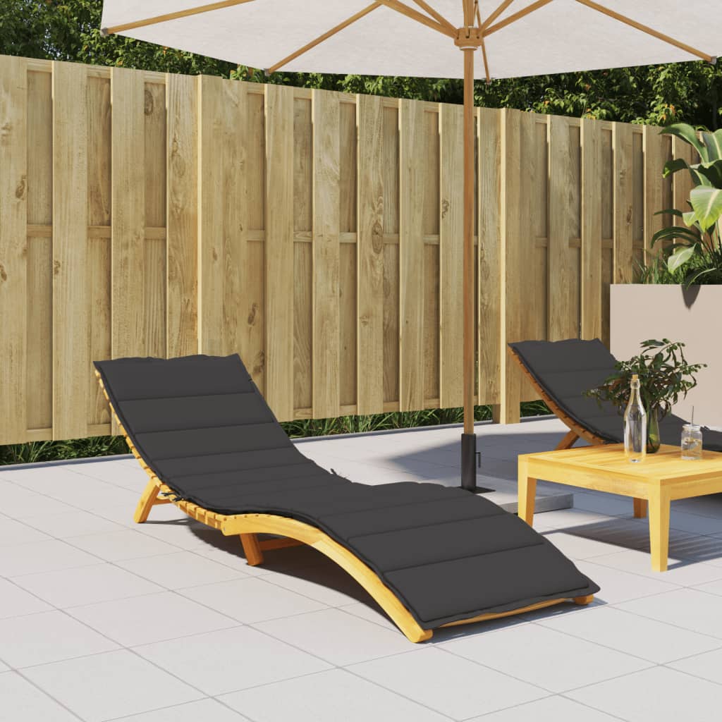 Liege-Kissen Blatt Blattmuster 200 x 70 x 3 cm Oxford-Stoff