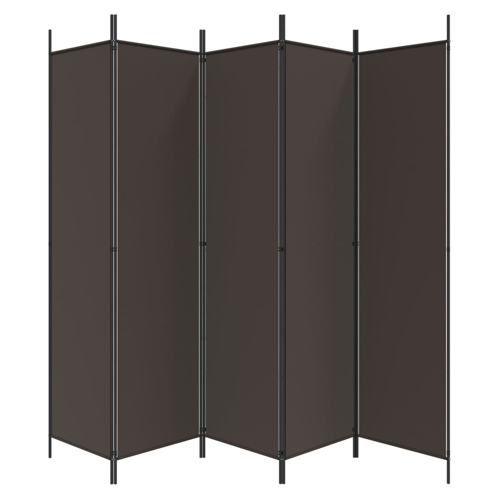 3-tlg. Paravent Schwarz 150x200 cm Stoff