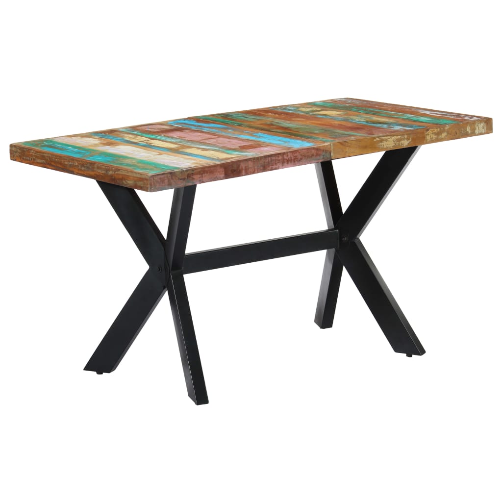 Esstisch Massivholz Mango und Stahlgestell 180 cm
