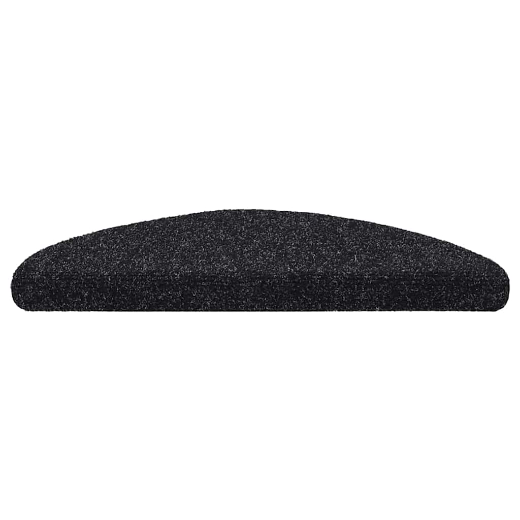 Stufenmatten Selbstklebend 15 Stk. 56x17x3 cm Hellbraun Halbrund