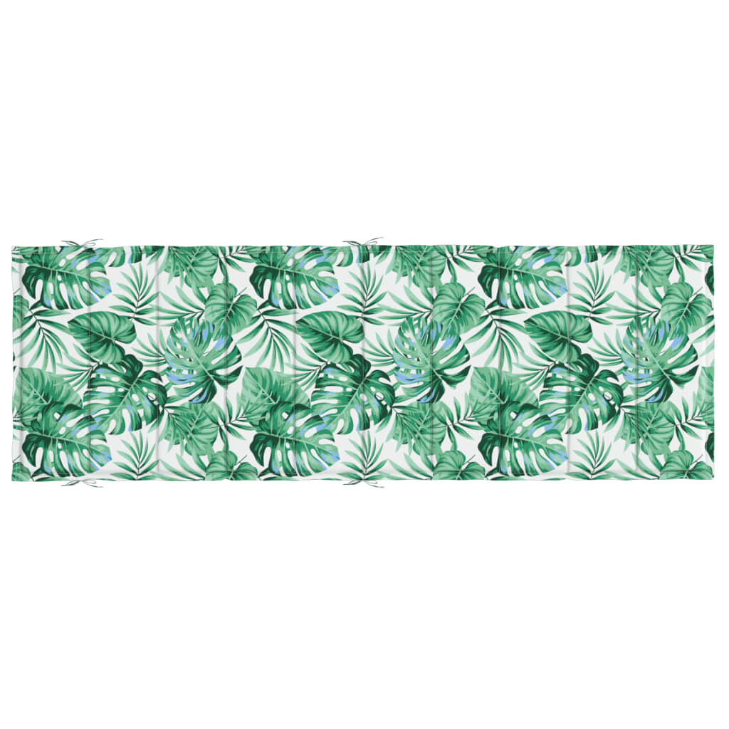 Sonnenliegen-Auflage Grau 186x58x4 cm Oxford-Gewebe